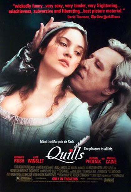 Poster Quills - La penna dello scandalo