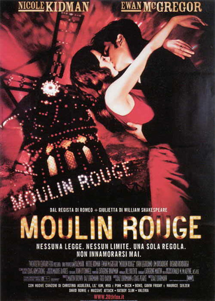 Locandina italiana Moulin Rouge