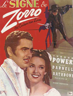 Poster Il segno di Zorro  n. 2