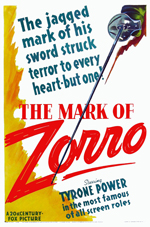 Poster Il segno di Zorro  n. 3