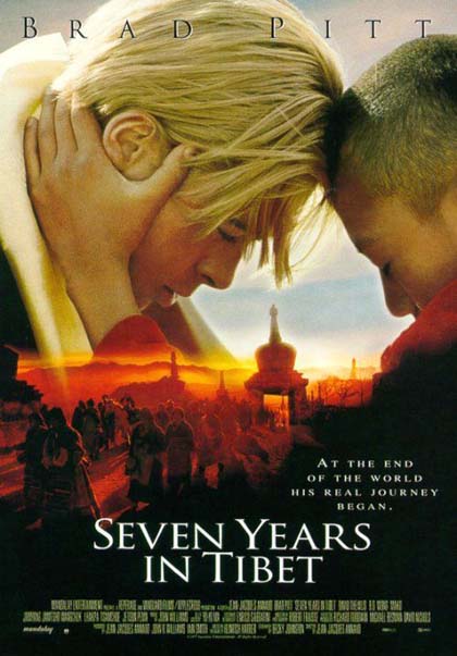 Poster Sette anni in Tibet
