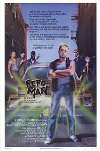 Poster Repo Man - Il recuperatore