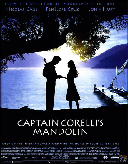 Poster Il mandolino del capitano Corelli