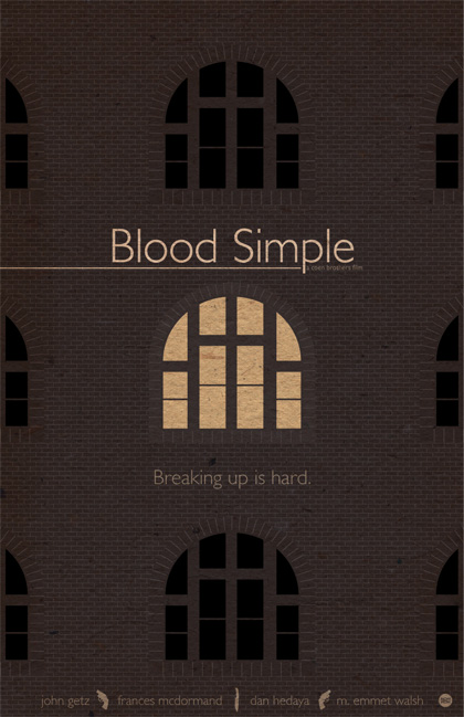 Poster Blood Simple - Sangue facile