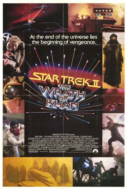 Poster Star Trek II - L'ira di Khan