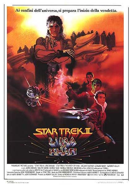 Poster Star Trek II - L'ira di Khan