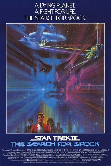 Poster Star Trek III - Alla ricerca di Spock