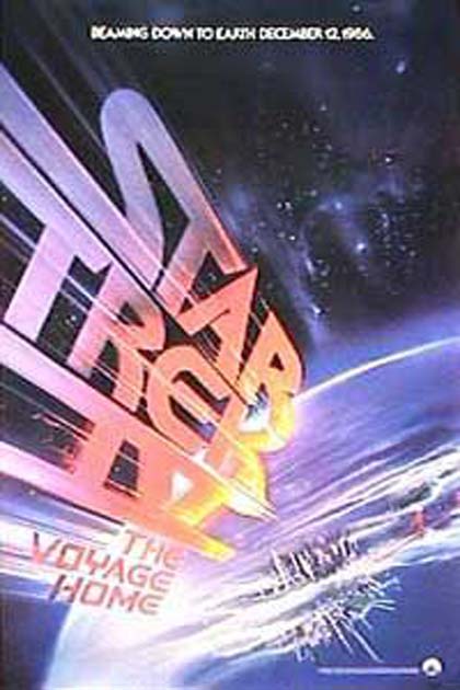 Poster Star Trek IV - Rotta verso la terra