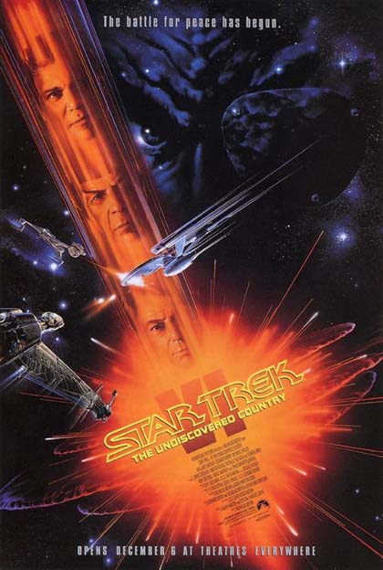 Poster Star Trek VI - Rotta verso l'ignoto