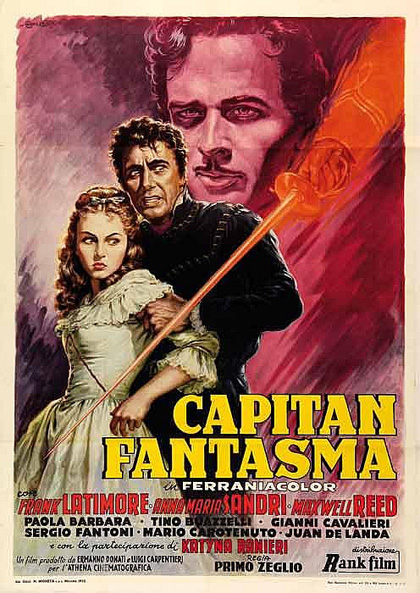 Locandina italiana Capitan Fantasma
