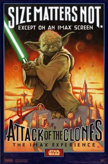 Poster Star Wars: Episodio II - L'attacco dei cloni