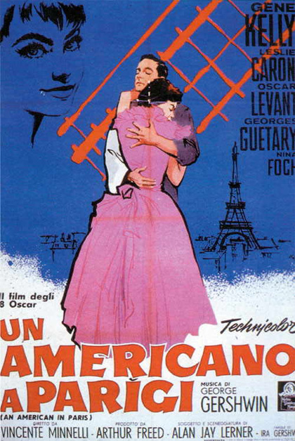 Poster Un americano a Parigi
