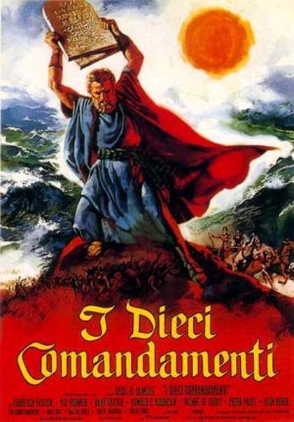 Poster I dieci comandamenti [2]