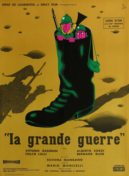 Poster La grande guerra