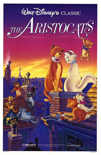 Poster Gli aristogatti