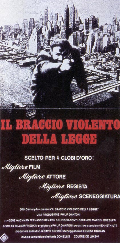 Locandina italiana Il braccio violento della legge