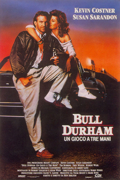 Locandina italiana Bull Durham - Un gioco a tre mani