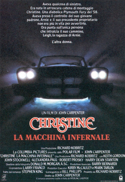 Locandina italiana Christine la macchina infernale