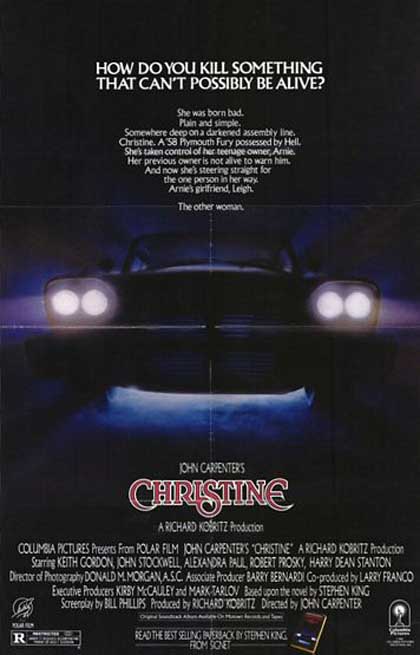 Poster Christine la macchina infernale