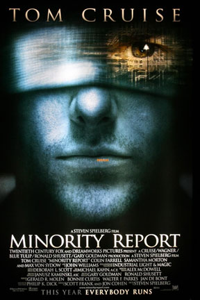 Locandina italiana Minority Report