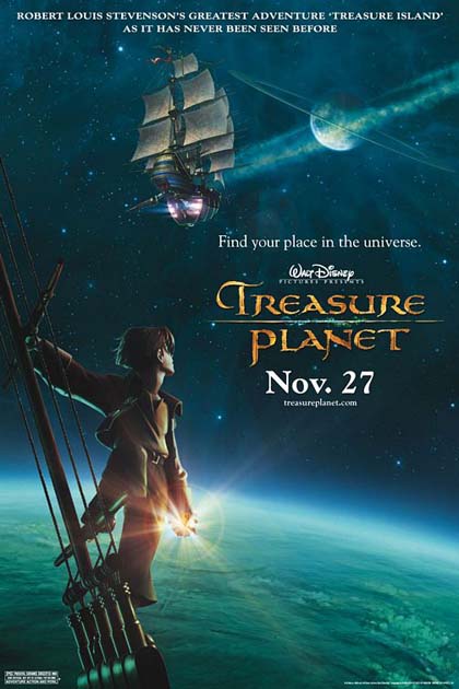 Poster Il pianeta del tesoro