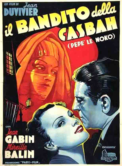 Poster Il bandito della Casbah