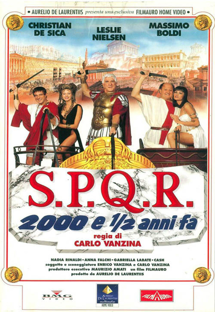Locandina italiana S.P.Q.R. - 2000 e ½ anni fa