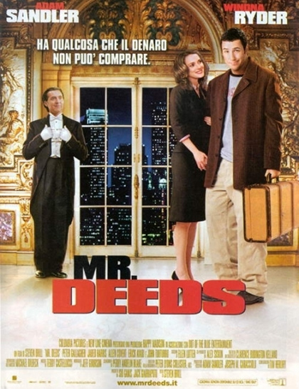Locandina italiana Mr. Deeds