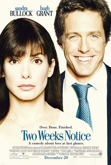 Poster Two Weeks Notice - Due settimane per innamorarsi
