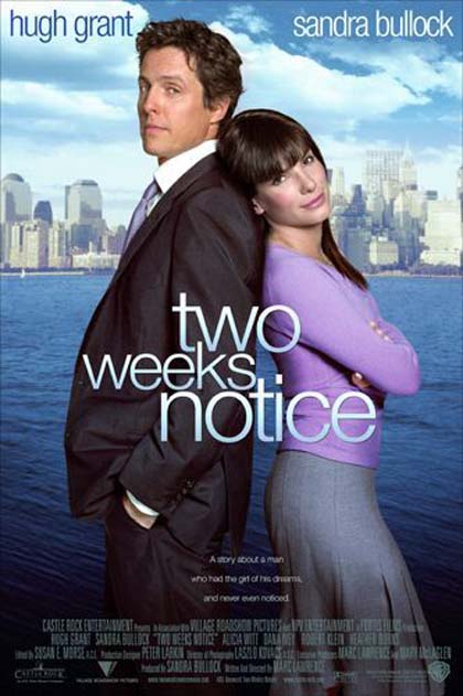 Poster Two Weeks Notice - Due settimane per innamorarsi