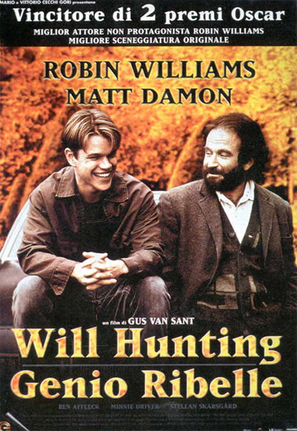 Locandina italiana Will Hunting genio ribelle