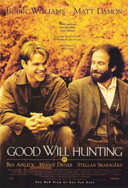 Poster Will Hunting genio ribelle