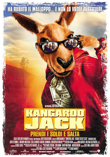 Locandina italiana Kangaroo Jack - Prendi i soldi e salta