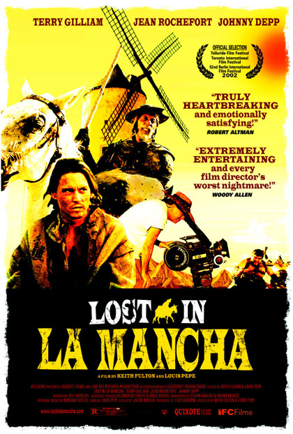 Locandina italiana Lost in La Mancha