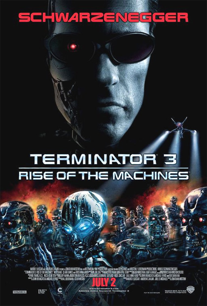Locandina italiana Terminator 3 - Le macchine ribelli