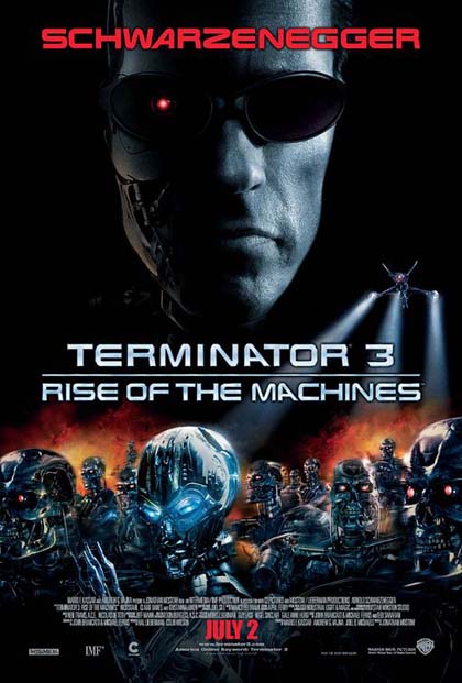 Poster Terminator 3 - Le macchine ribelli