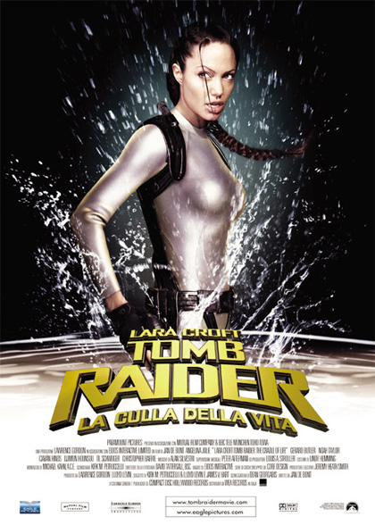 Locandina italiana Lara Croft Tomb Raider: La culla della vita