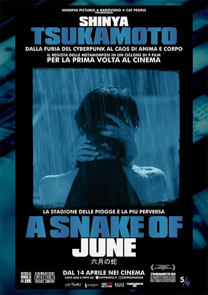 Locandina italiana A Snake of June - Un serpente di giugno