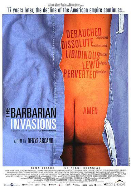 Poster Le invasioni barbariche