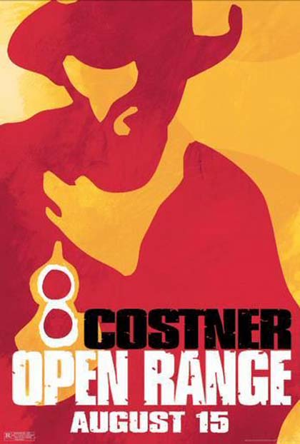 Poster Open Range - Terra di confine