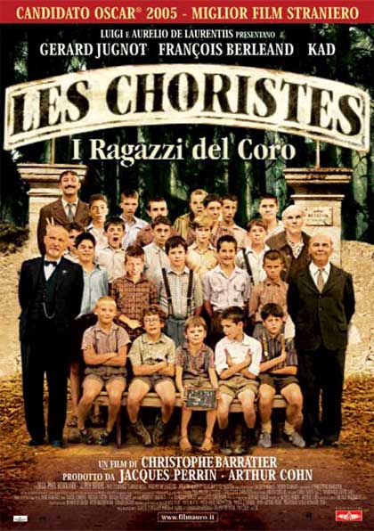 Locandina italiana Les choristes - I ragazzi del coro