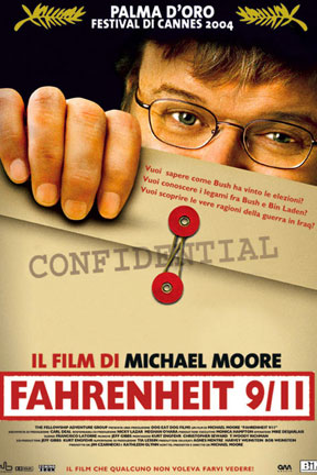 Locandina italiana Fahrenheit 9/11