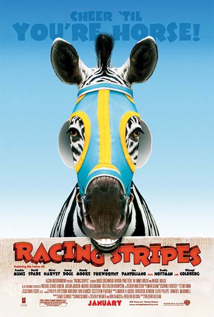 Poster Striscia, una zebra alla riscossa