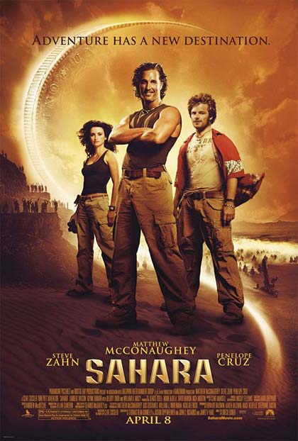 Poster Sahara - Le avventure di Dirk Pitt di Clive Cussler