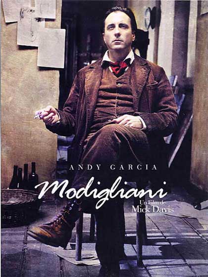 Locandina italiana I colori dell'anima - Modigliani