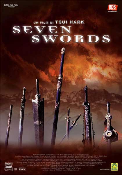 Locandina italiana Seven Swords