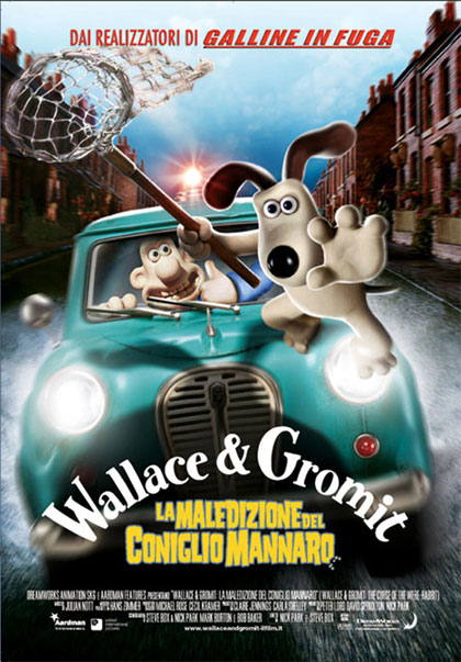 Poster Wallace And Gromit La Maledizione Del Coniglio Mannaro