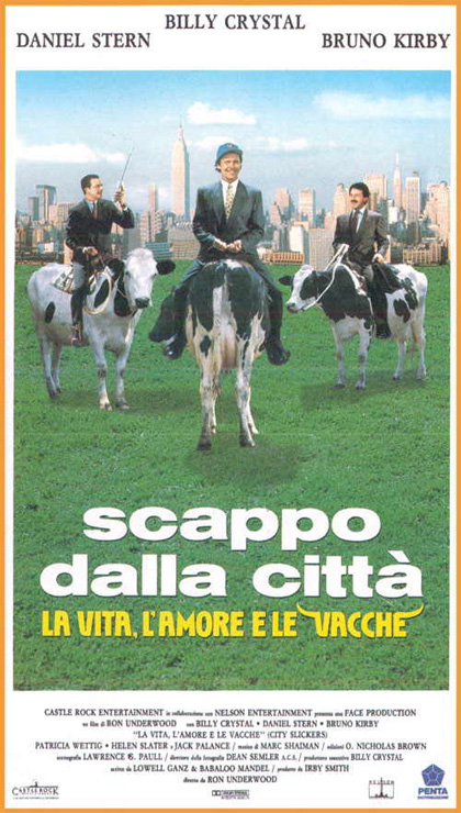Scappo dalla città (La vita, l'amore e le vacche) - Film (1991) -  MYmovies.it