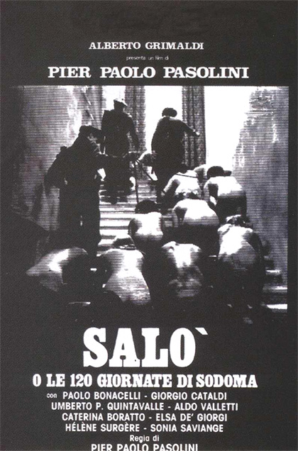 Poster Sal o le 120 giornate di Sodoma