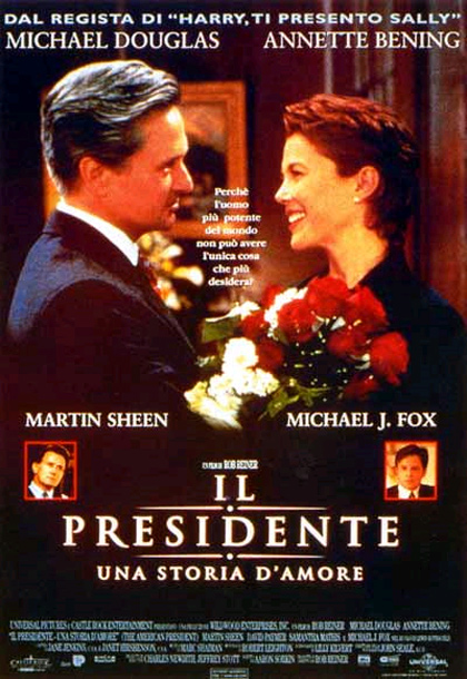 Locandina italiana Il presidente - Una storia d'amore